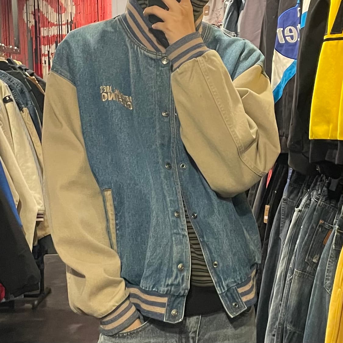 [IM] Tri-Mountain 바시티 자켓 중청 상품이미지3