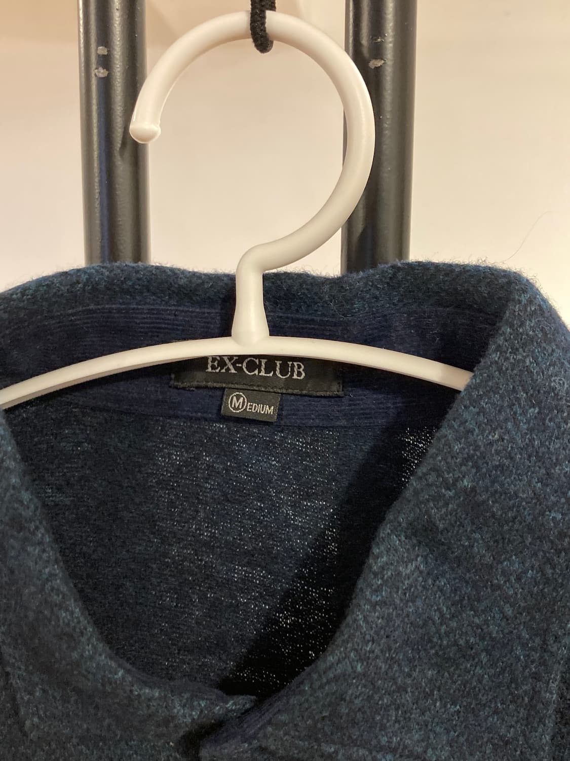 빈티지 네이비 칼라 롱 슬리브 티셔츠 상품이미지2