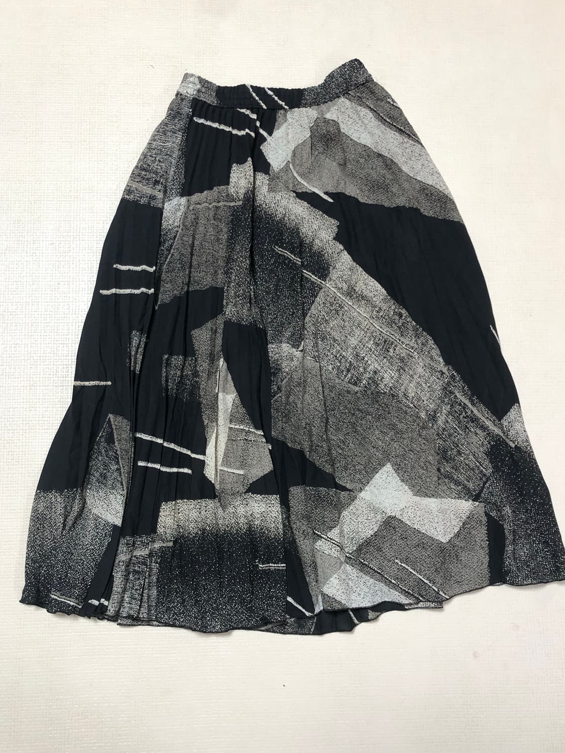 빈티지 블랙 오리엔탈 롱 스커트 상품이미지8