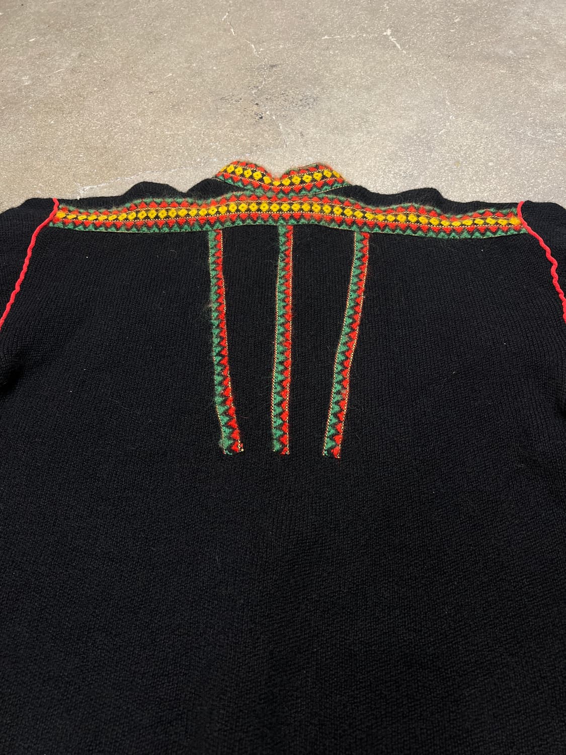 노르딕 에스닉풍 울 니트  상품이미지7