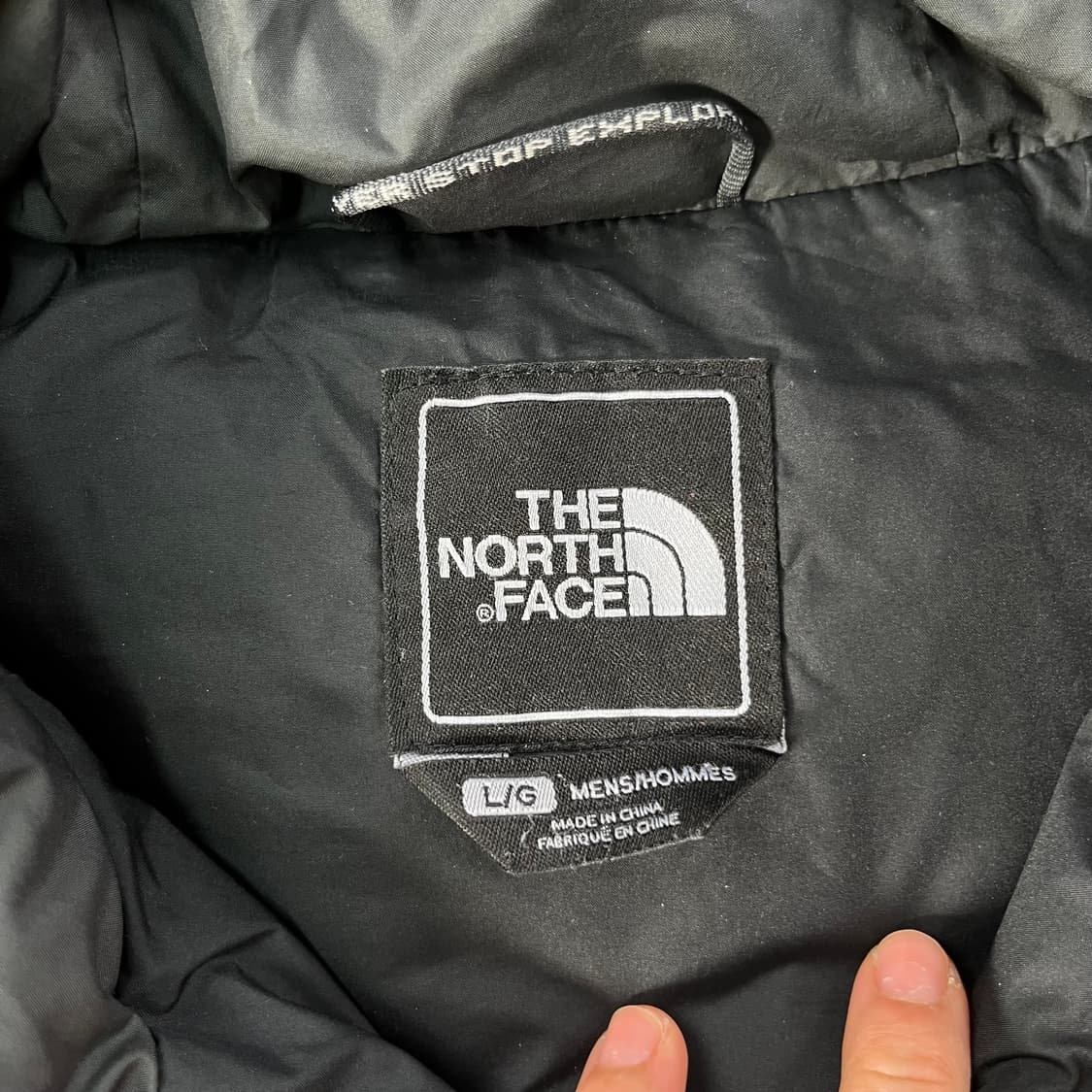 105 노스페이스 600 풀집업 구스다운 패딩 상품이미지3