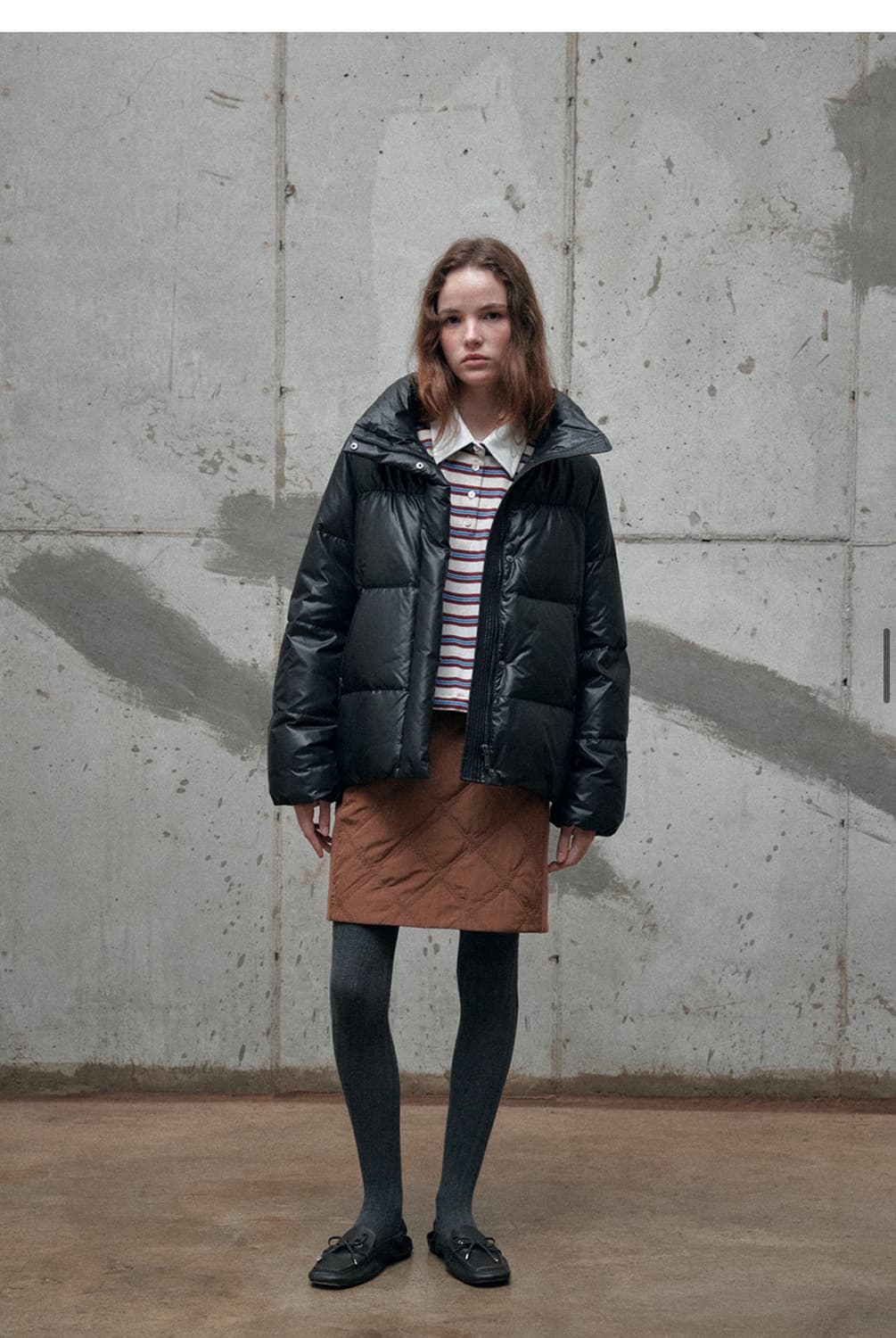 하시에 푸퍼 덕다운 자켓 블랙 S 새상품 (365000원) 상품이미지1