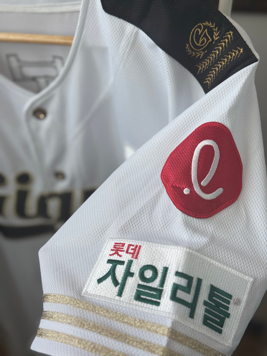 (선수실착용) 롯데자이언츠 19시즌 해군 프페 유니폼 상품이미지4