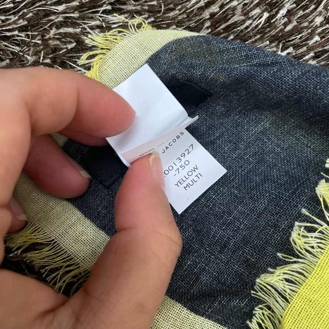 마크 제이콥스 MARC JACOBS 플라워 패턴 코튼 스카프 상품이미지3