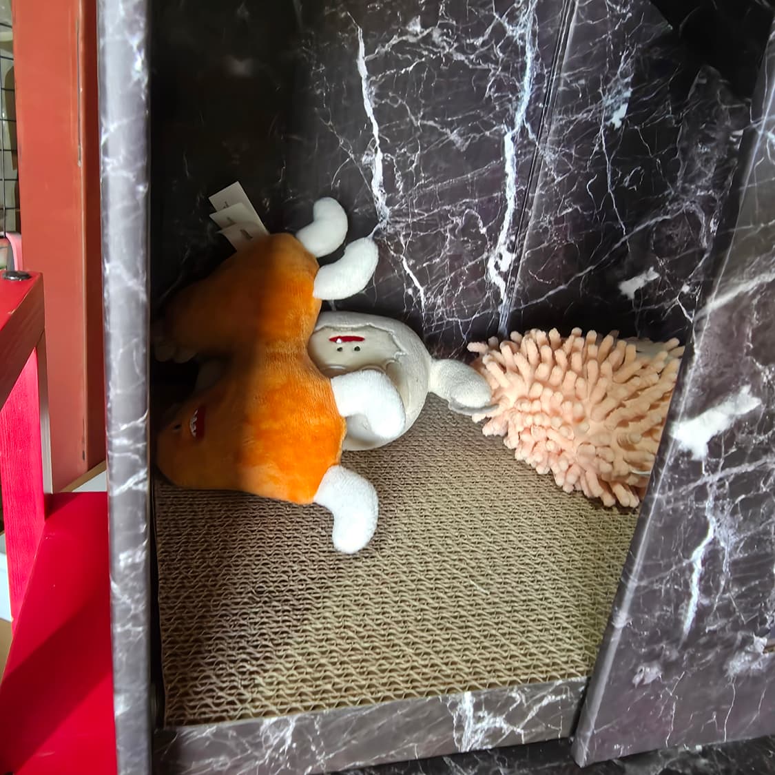 고양이 숨숨집 스크래쳐 하우스 상품이미지2