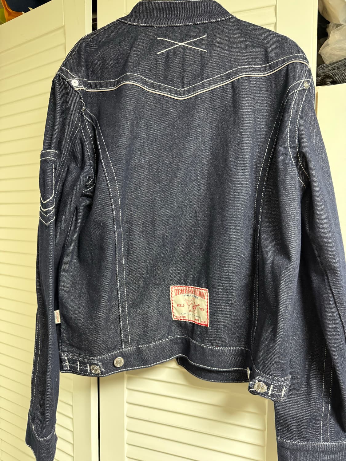 트루릴리젼 디펜더 생지 데님 자켓 인디고 (M) 상품이미지3