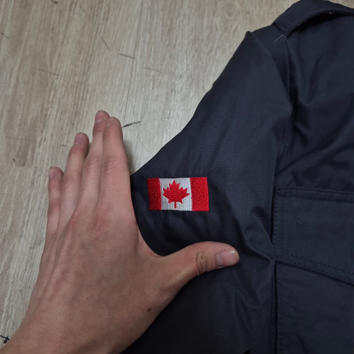 캐나다구스 남성 덕다운 퍼후드 롱패딩 점퍼 XL(105) 상품이미지4