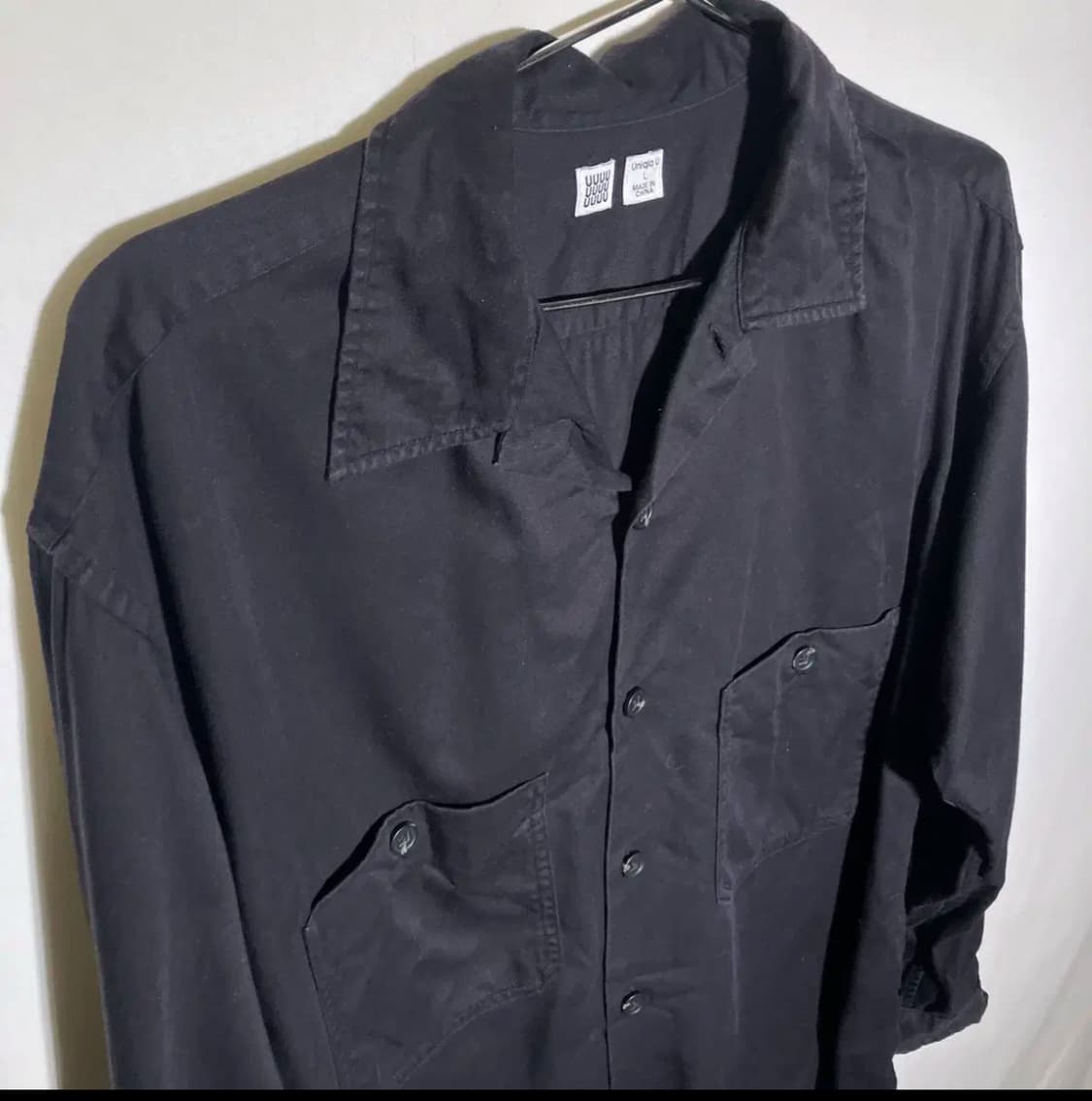 (XL)유니클로U 다크그레이 셔츠+투포켓 블랙 셔츠 서비스 상품이미지7