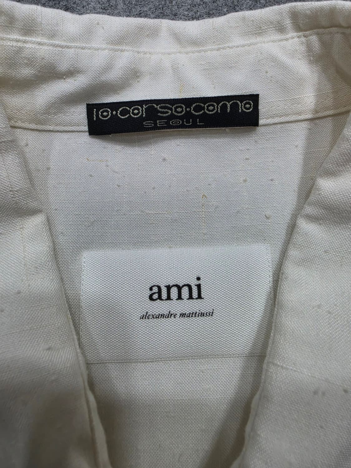 아미 AMI 비스코스 실크 웨스턴 버튼 셔츠 41 상품이미지6