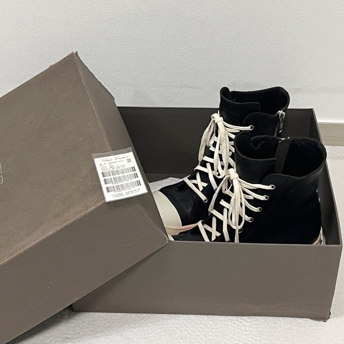 릭오웬스 14SS 컨버스 라몬즈 하이 LPDP 릭컨 상품이미지6