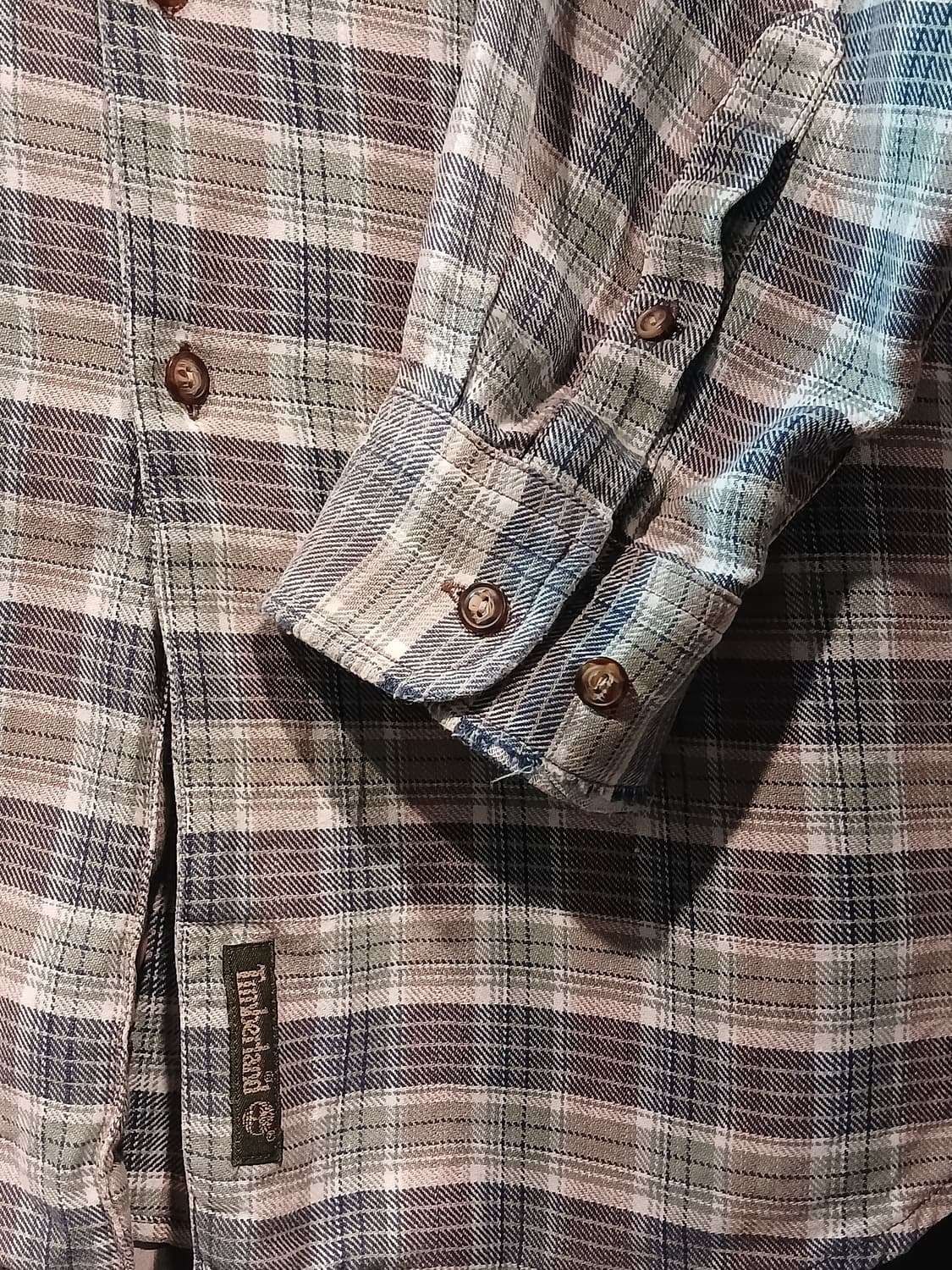 팀버랜드 체크 남방 상품이미지2