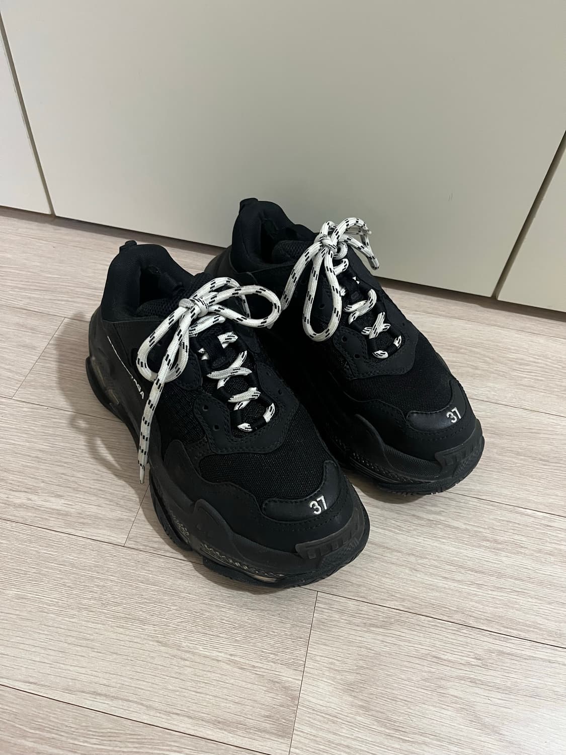 발렌시아가 트리플S 37 블랙 상품이미지4