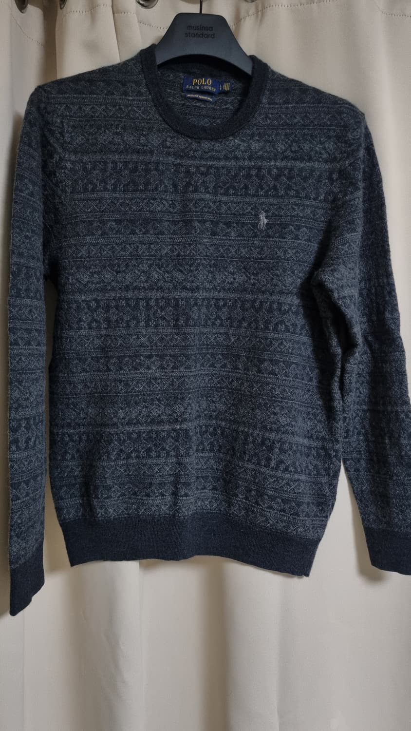 [L]폴로 페어아일 니트 메리노울100 상품이미지1
