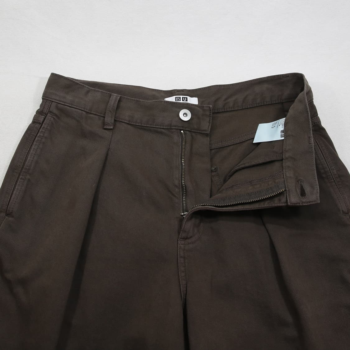 유니클로 U 와이드 코튼 진 (여성용 28.5) 상품이미지4