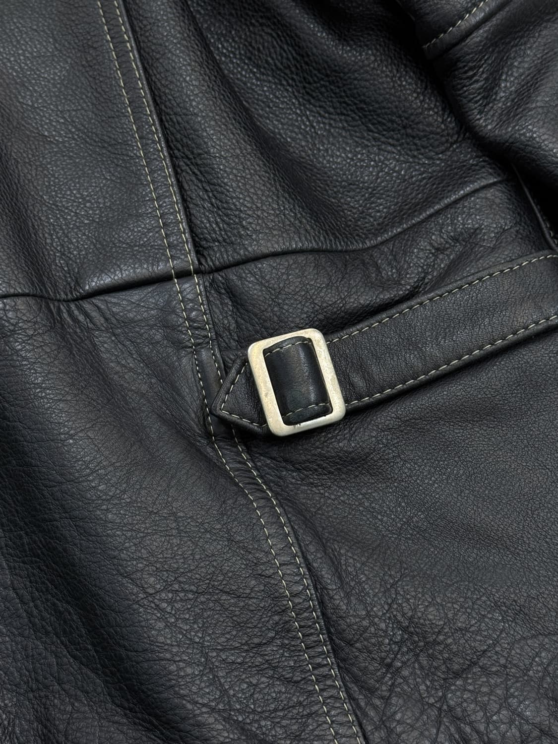 Sieg 카우하이드 레더 자켓 상품이미지5