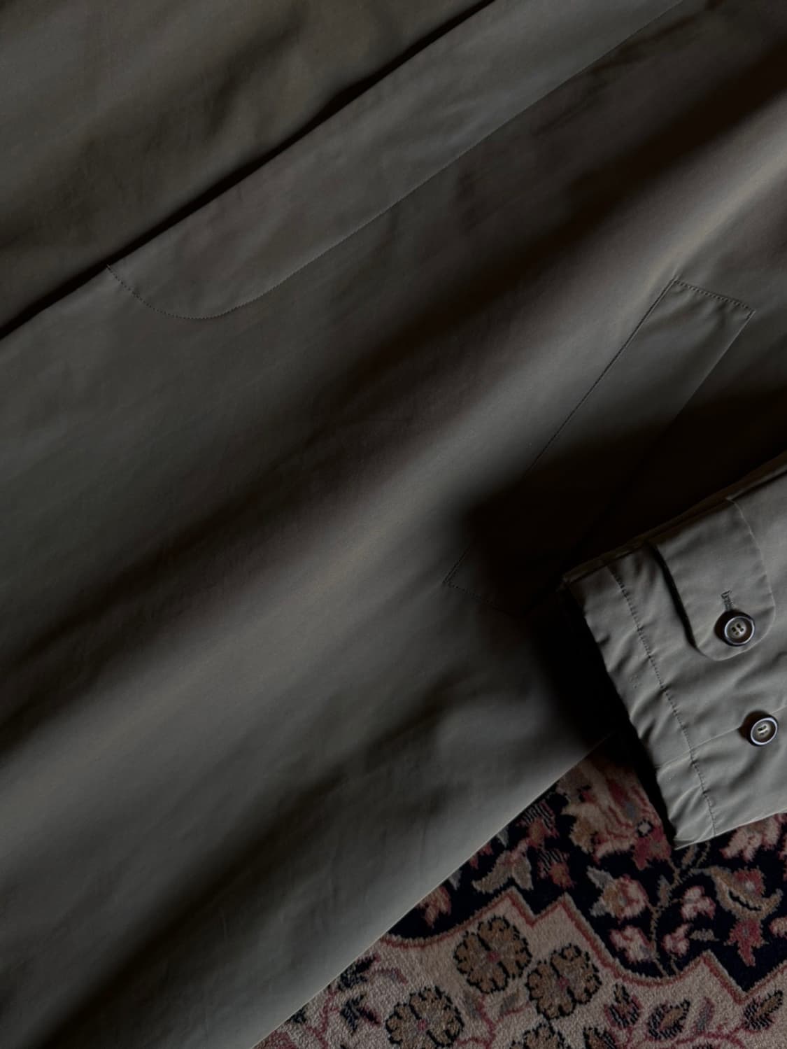 조르지오 아르마니 아카이브 래글런 코트 105 상품이미지4