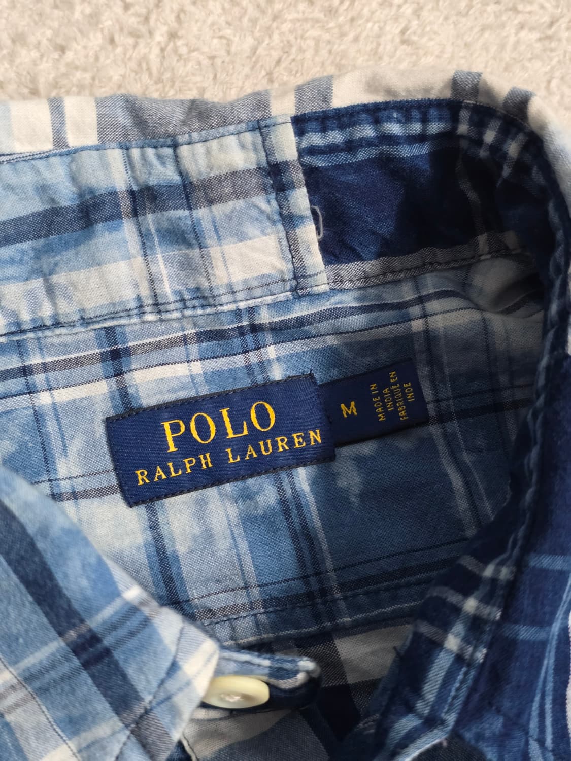 POLO 폴로 랄프로렌 블루 패치워크 풀오버 원피스 상품이미지6