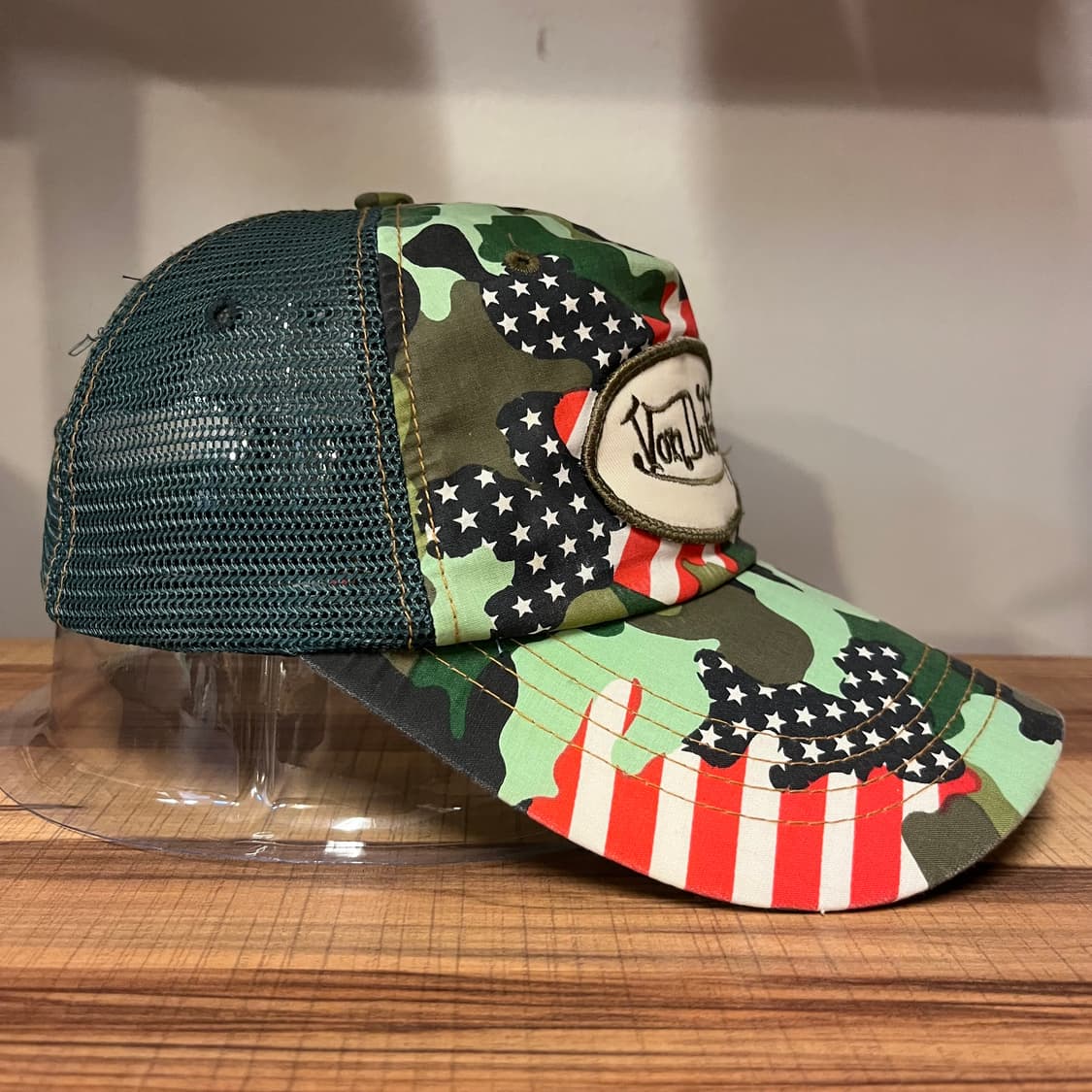 본더치 카모 성조기 메쉬캡 상품이미지2