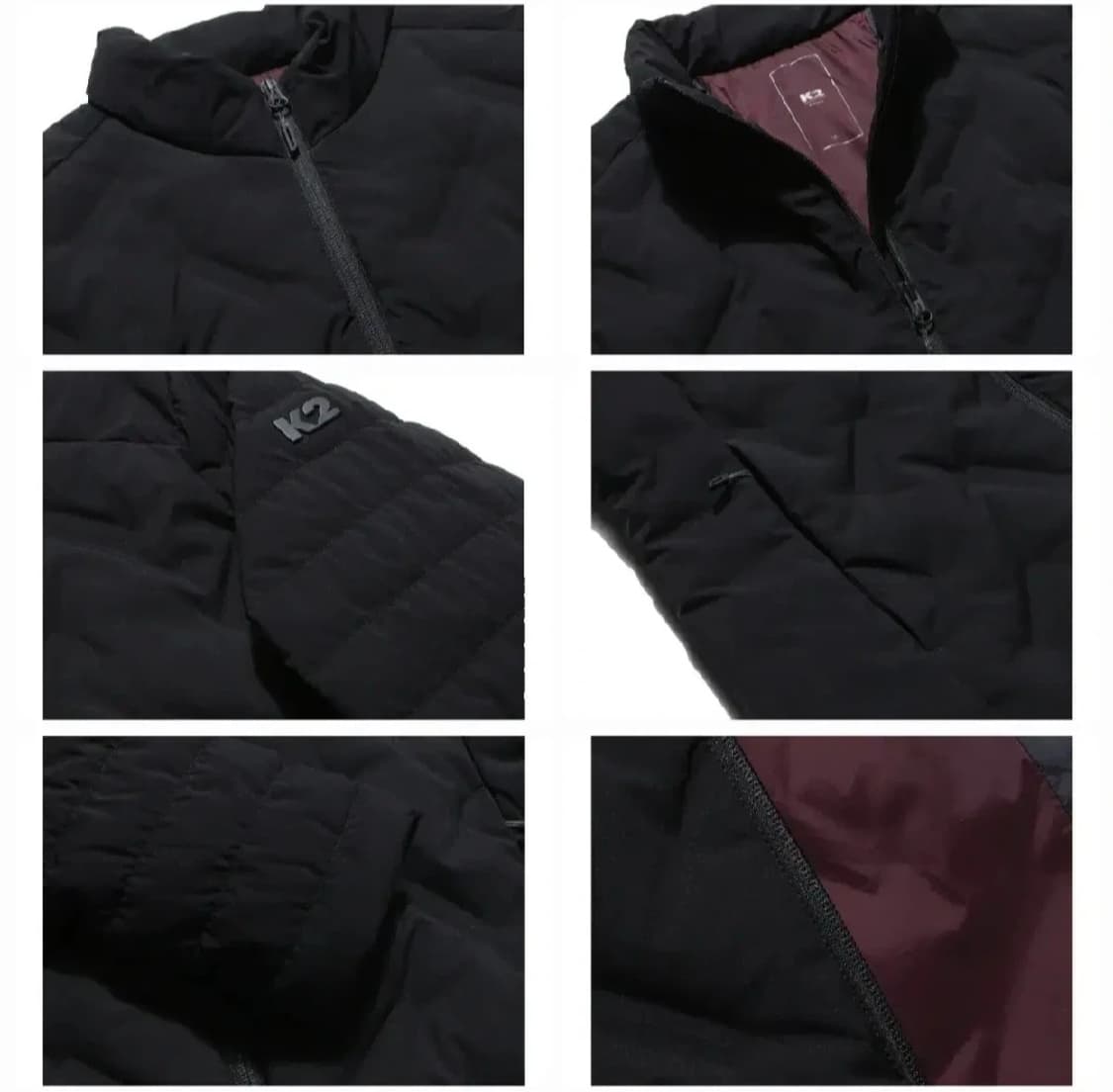 (새제품) K2 여성 경량 패딩 구스다운 블랙110 상품이미지3