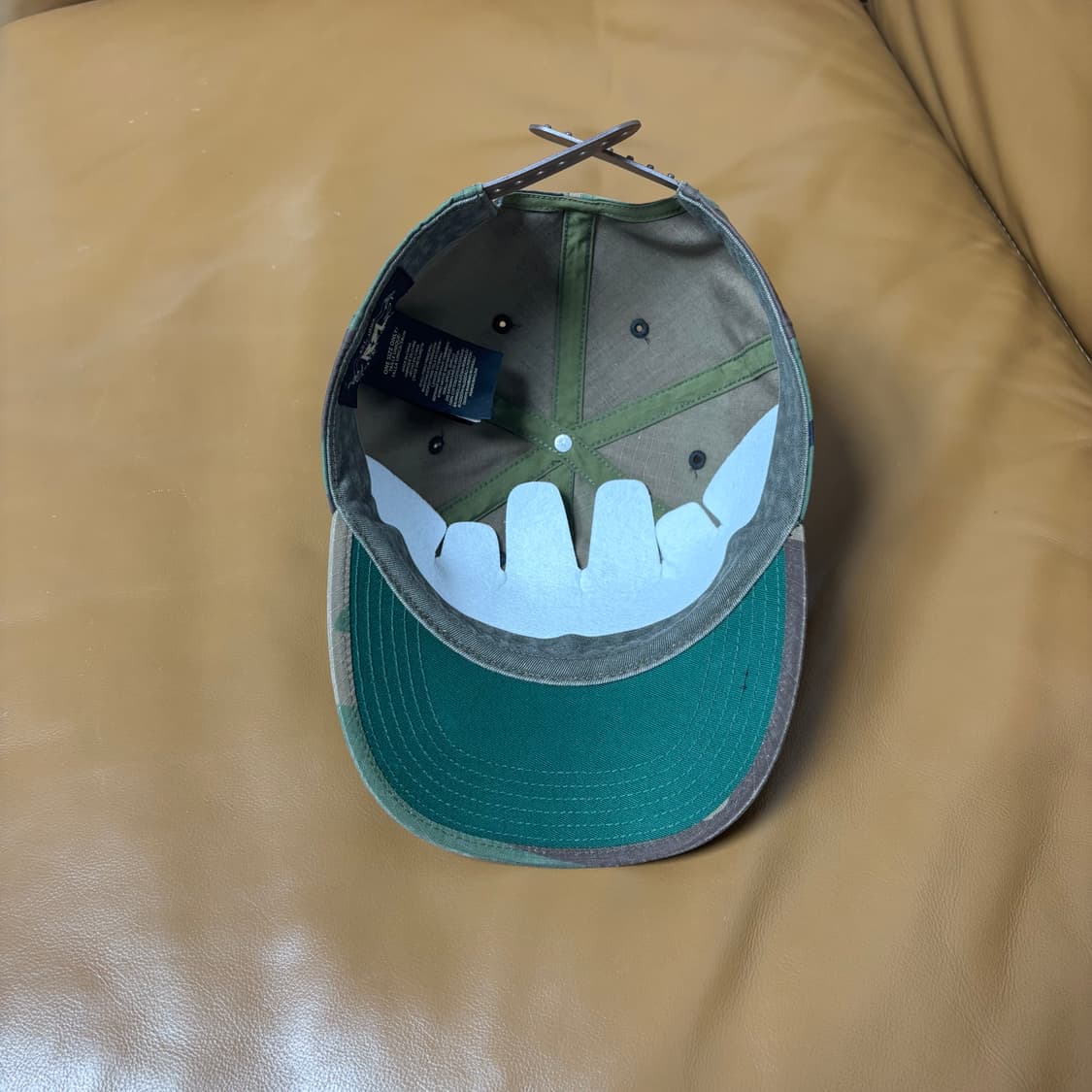 RRL 더블알엘 랄프로렌 폴로 우드랜드 카모 6패널 볼캡 모자 Camo 상품이미지6