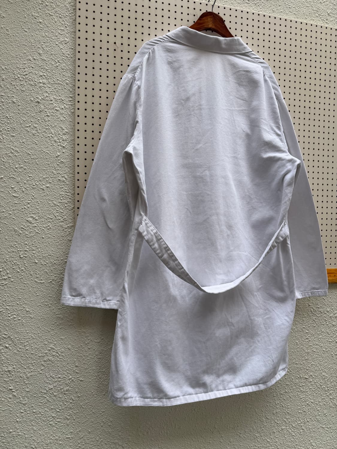 1960s FRENCH WHITE ATELIER 60s 아틀리에 샵코트 상품이미지8