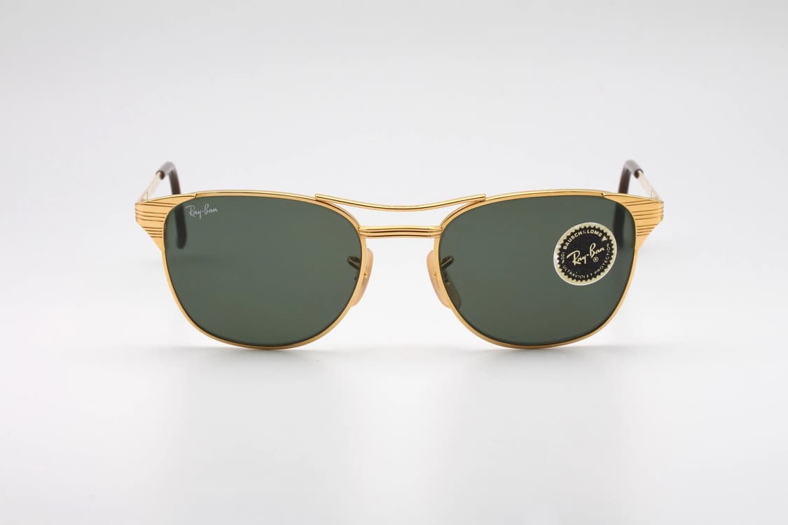 Ray Ban SIGNET 레이벤 시그넷 선글라스 골드-그린 상품이미지1