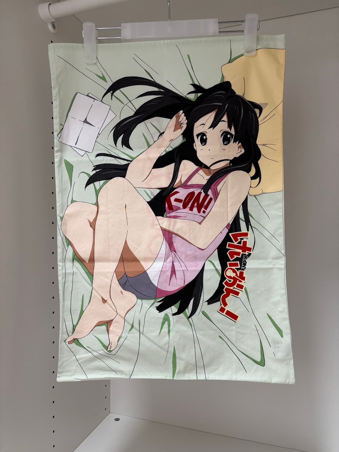 케이온 아키야마 미오 베개 쿠션 커버 미소녀 패브릭 포스터 태피스트리 상품이미지1