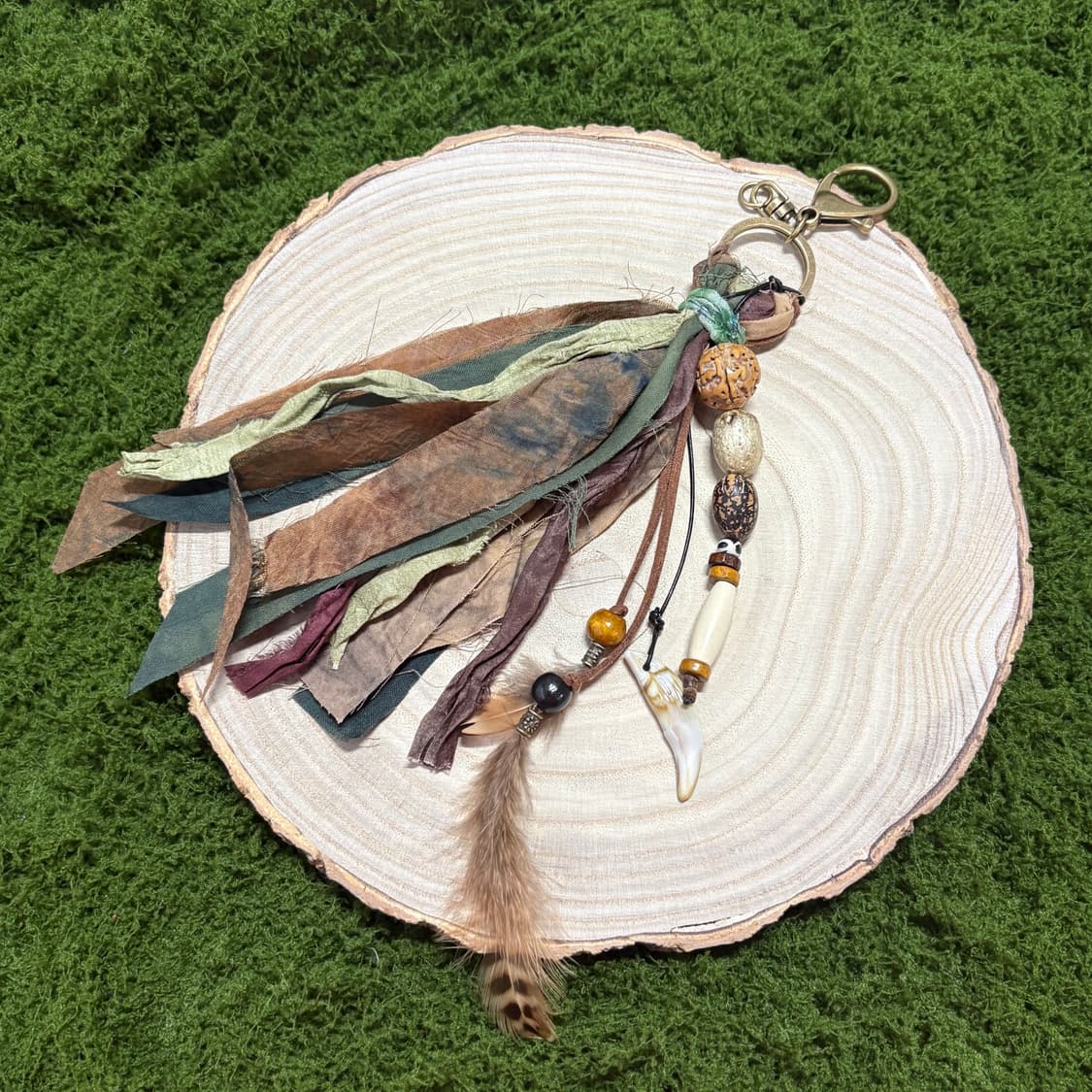 핸드메이드 보헤미안 웨스턴 키링 상품이미지1