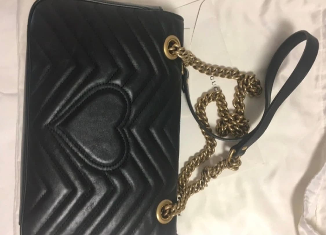 구찌 마몬트 마틀라세 숄더백 상품이미지4