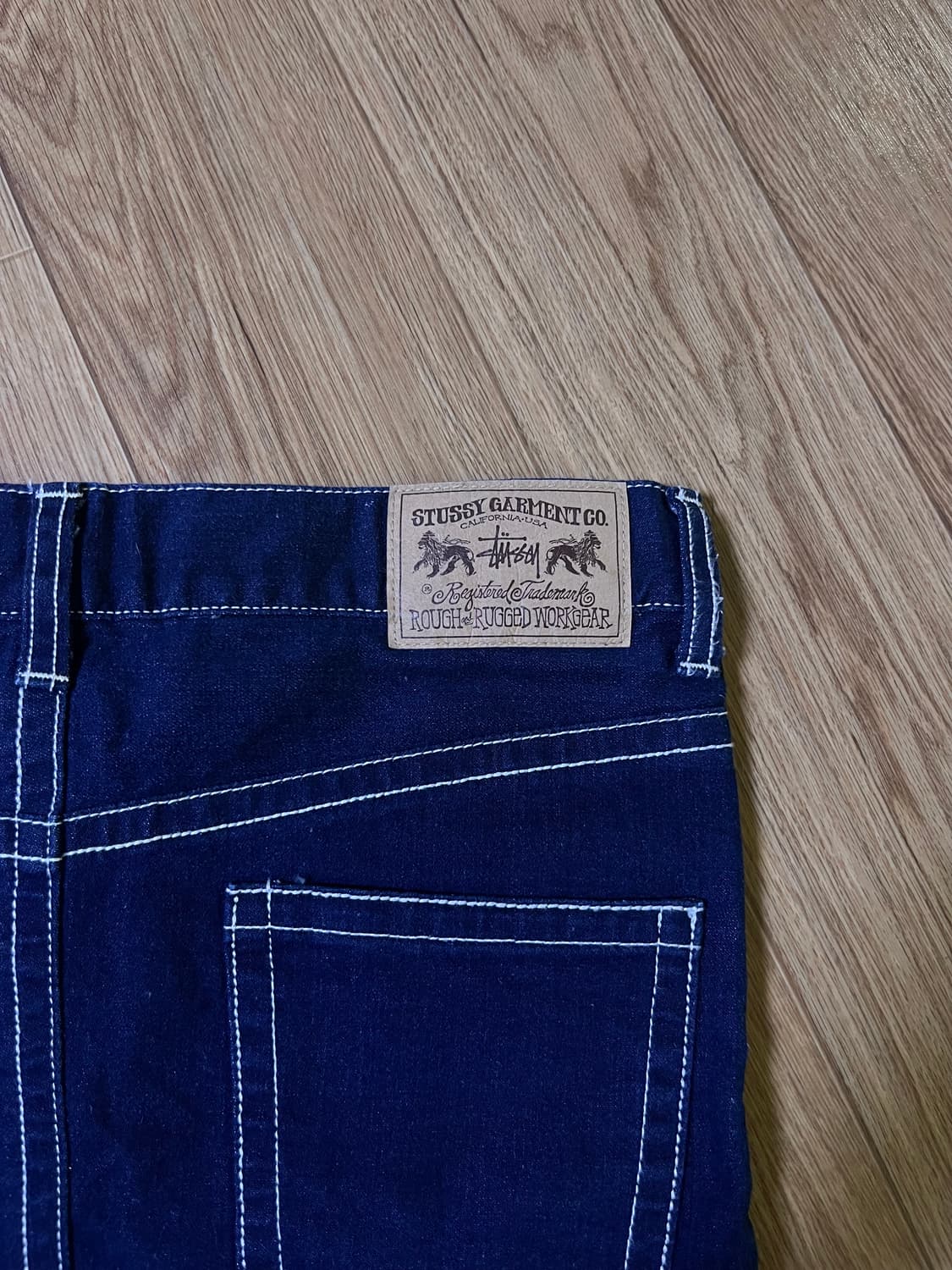 스투시 더블 링크 데님 스커트 상품이미지4