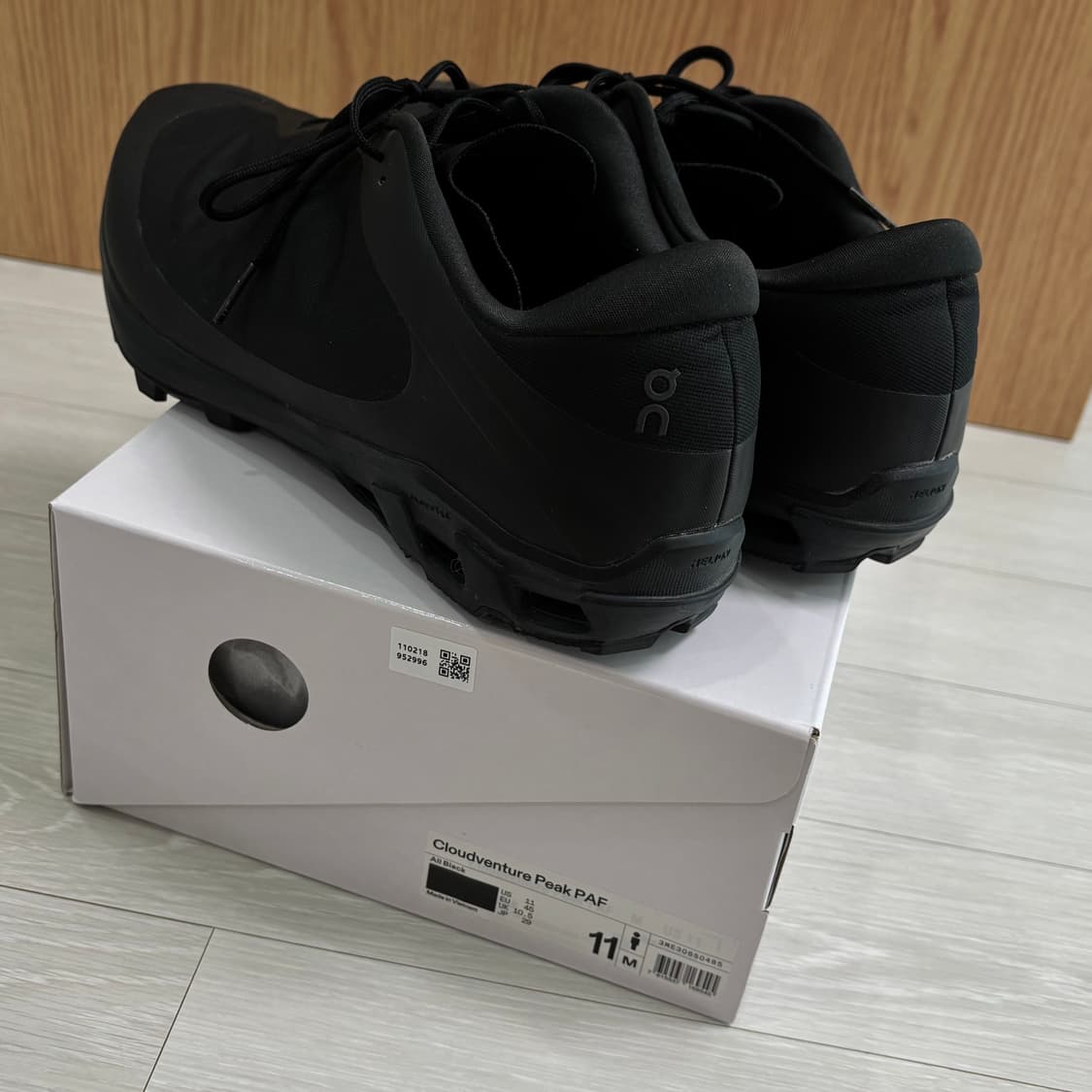 (290) 온 러닝 파프 클라우드벤쳐 블랙 상품이미지4