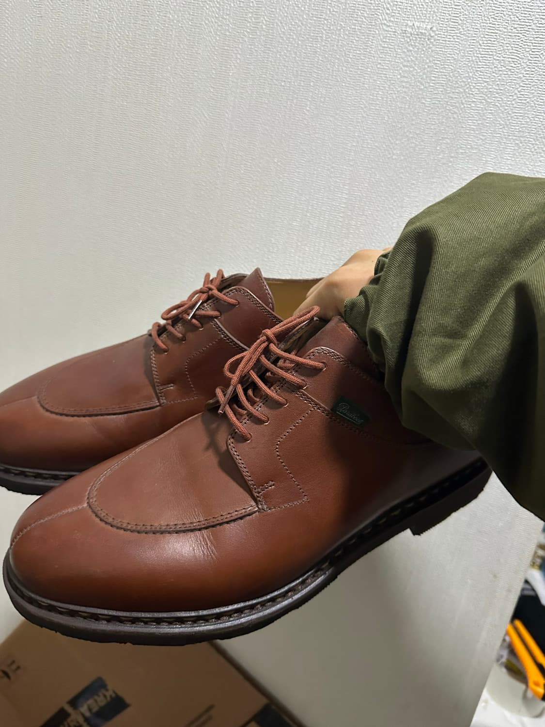 10사이즈) 파라부트 아비뇽 마룬 팝니다 상품이미지2