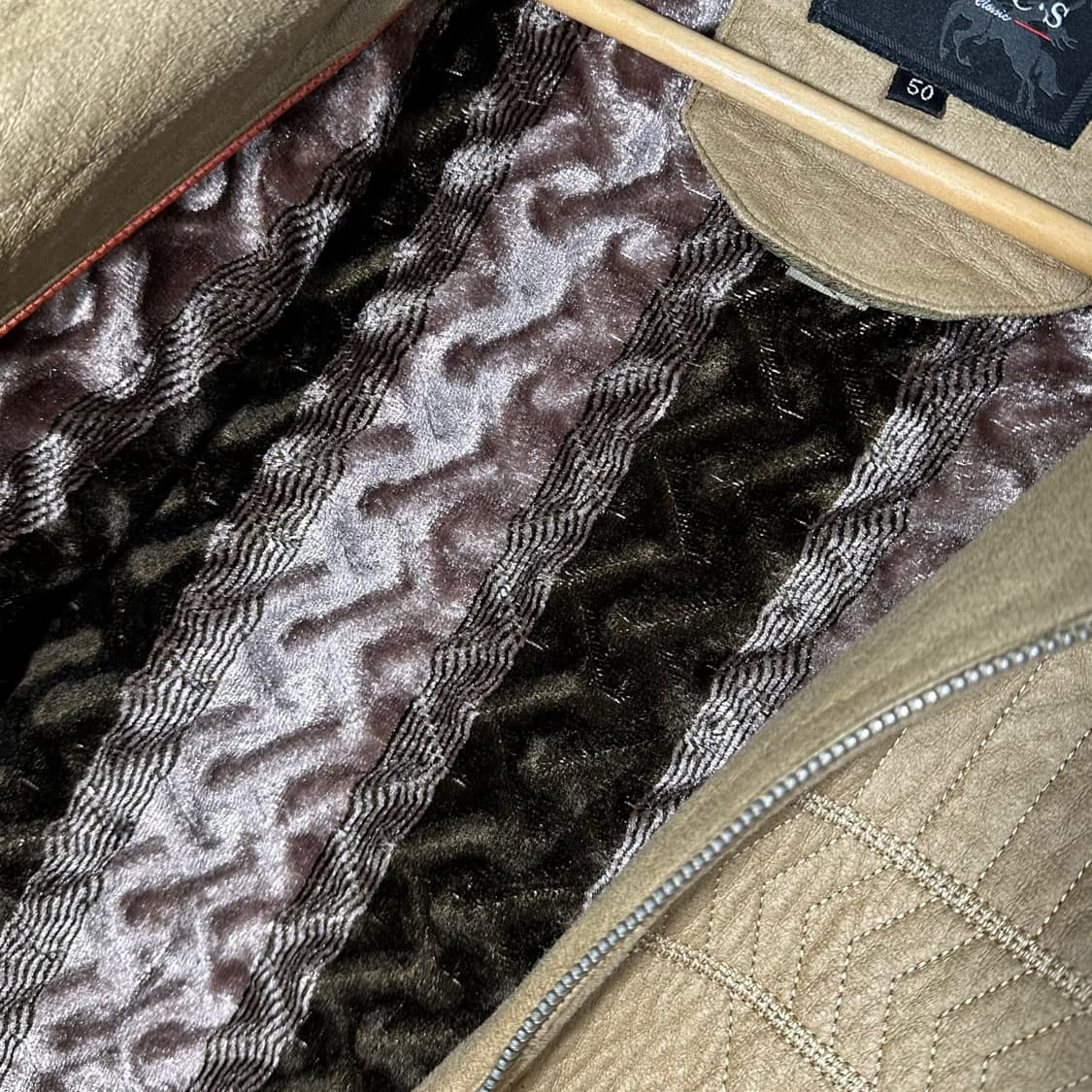 Pulo L•C•S  베이지 코튼 자켓 XL 상품이미지7