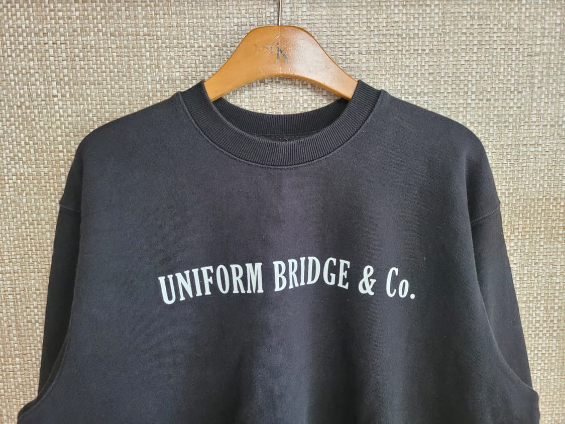 L 100사이즈 유니폼브릿지 헤비코튼 맨투맨 아메카지  상품이미지2