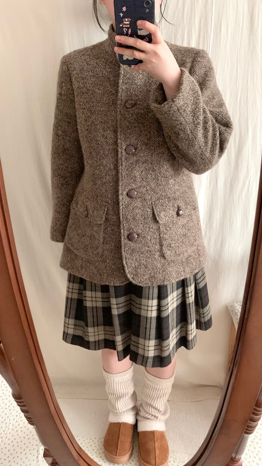 빈티지 모헤어 울 자켓 상품이미지3