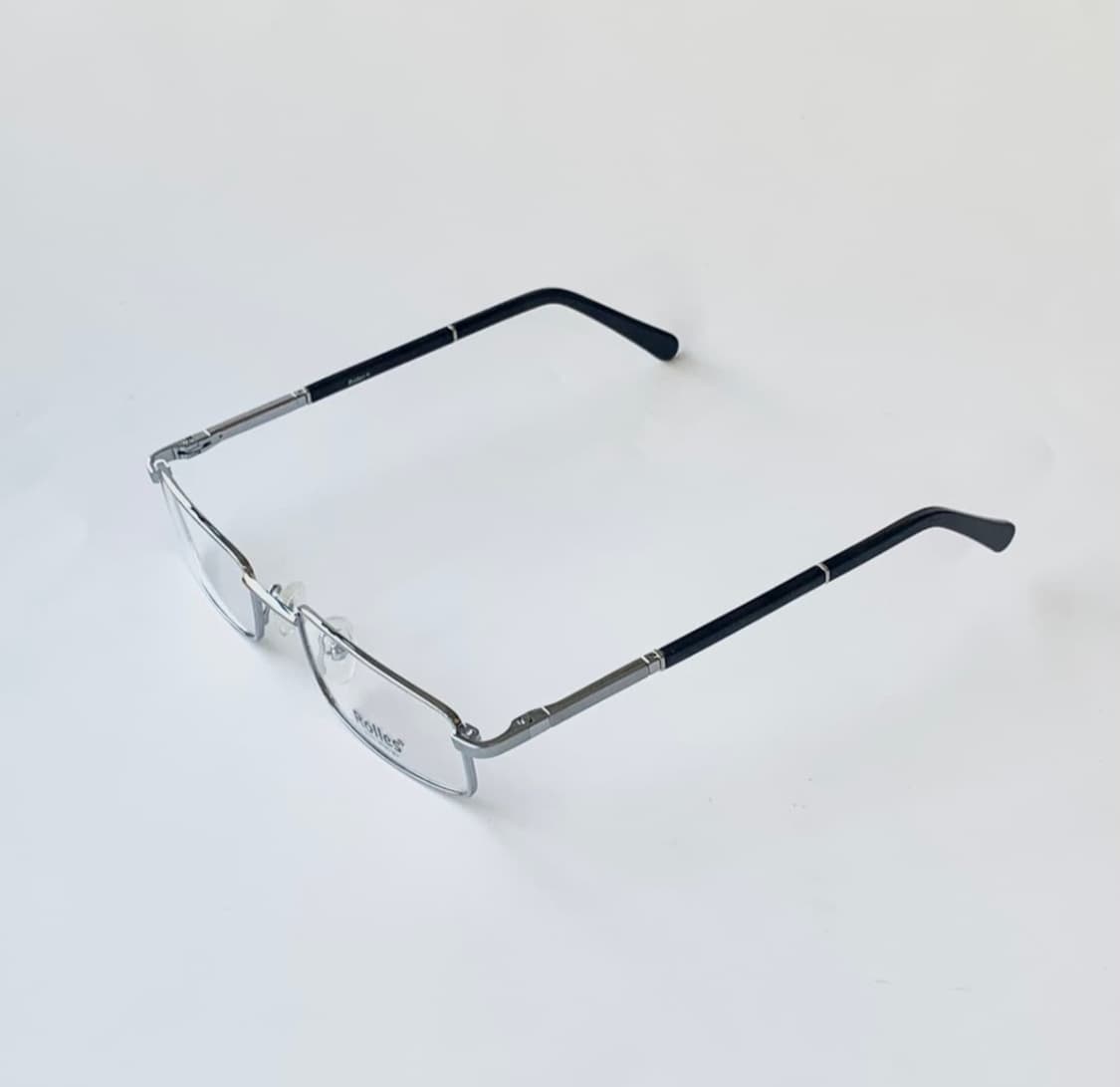 데드스탁 슬림 사각 실버 빈티지 안경테 1766 상품이미지5
