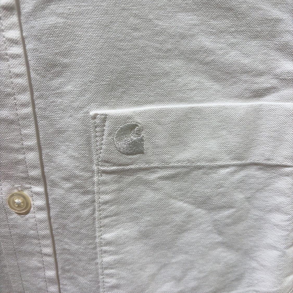 (정품/새상품) carhartt 칼하트 남성 화이트 로고 셔츠 핫딜!! 상품이미지2