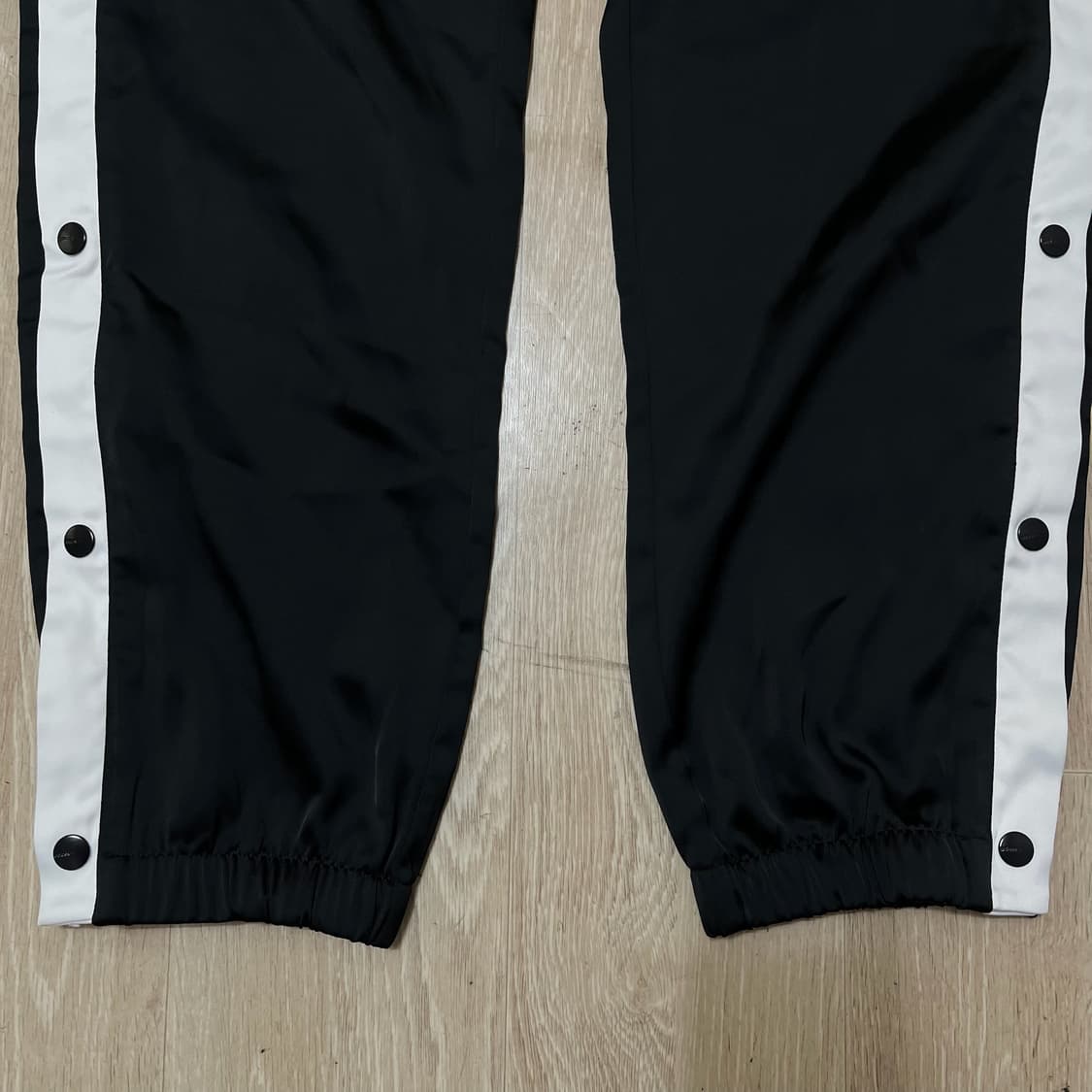 아디다스 사이드 라인 스냅 버튼 트랙팬츠 [블랙] M 상품이미지3