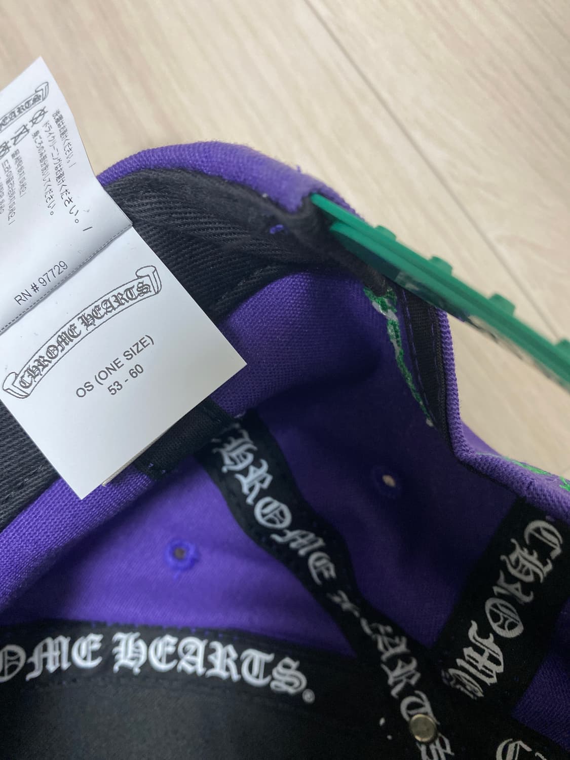 정품 새상품급 크롬하츠 모자 스냅백 상품이미지5