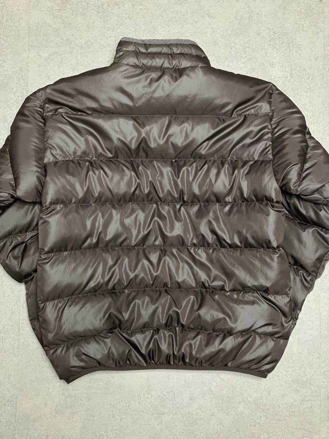 빈티지 몽벨 라이트 알파인 구스 다운 패딩 자켓 초코 브라운 모카 무스 상품이미지4