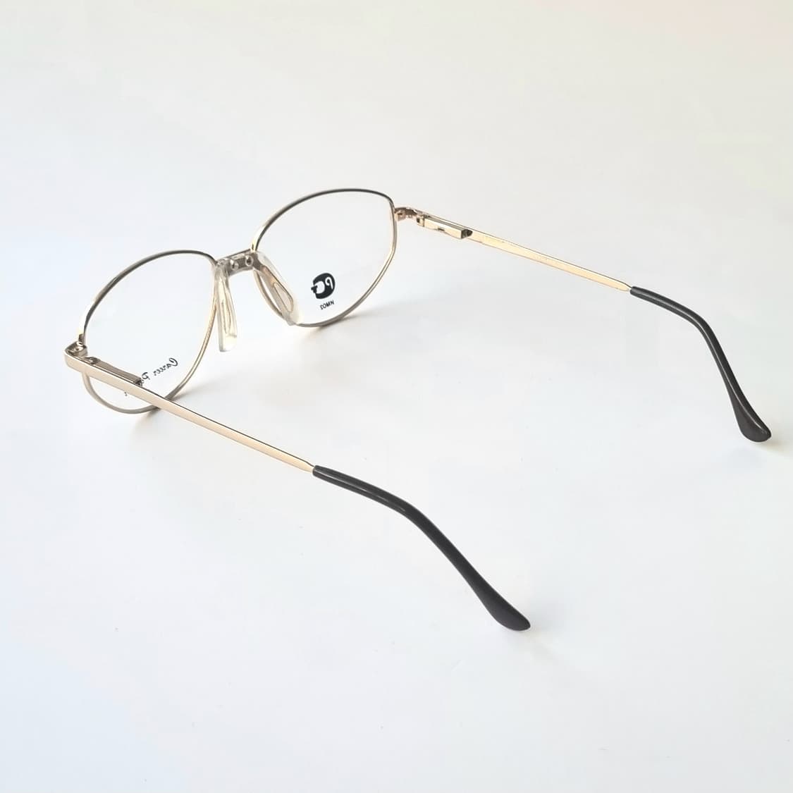 데드스탁 유럽 빈티지 골드 오벌 빅사이즈 안경테 171 상품이미지6