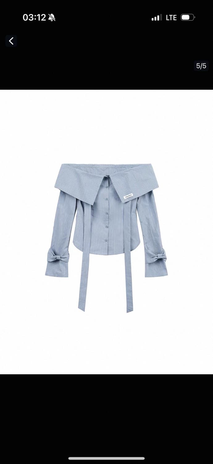 jikoo 셔츠 오프숄더 상품이미지4