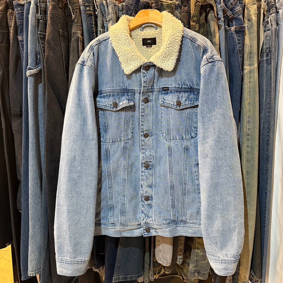 오베이 OBEY 오프 더 체인 데님 트리거 자켓 상품이미지3