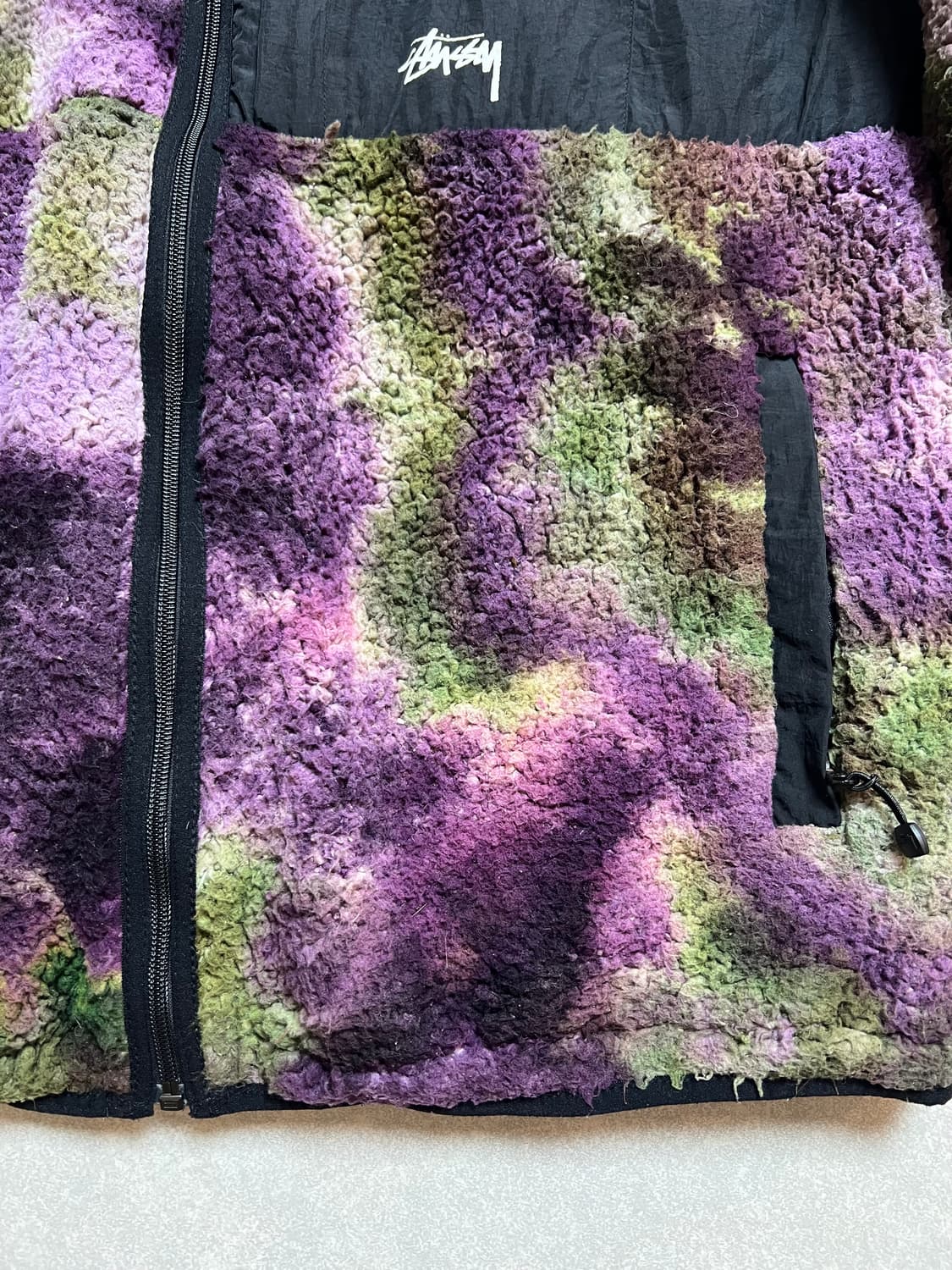 스투시 타이다이 곰팡이 플리스 XL 상품이미지4