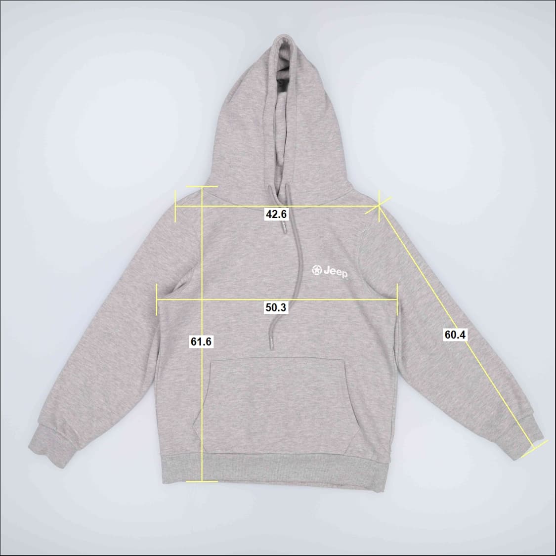 [L] 지프 스몰로고 기모 후드 티셔츠 1103HR1 상품이미지9