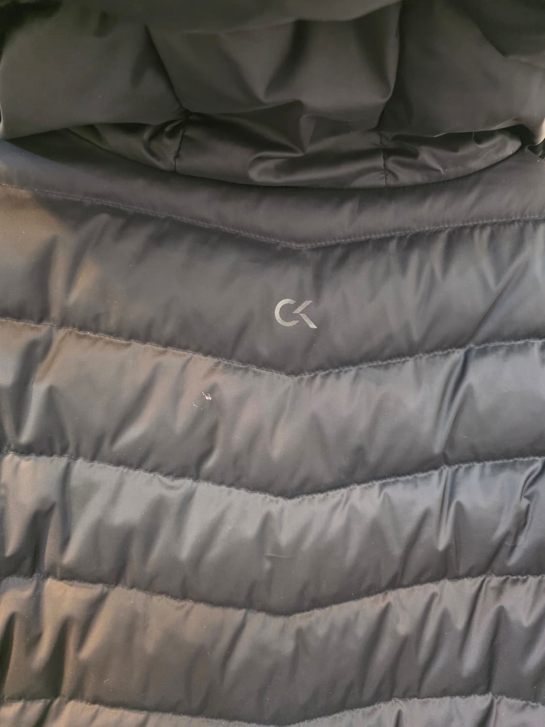 캘빈클라인 퍼포먼스 블랙 후드패딩 XL 상품이미지7