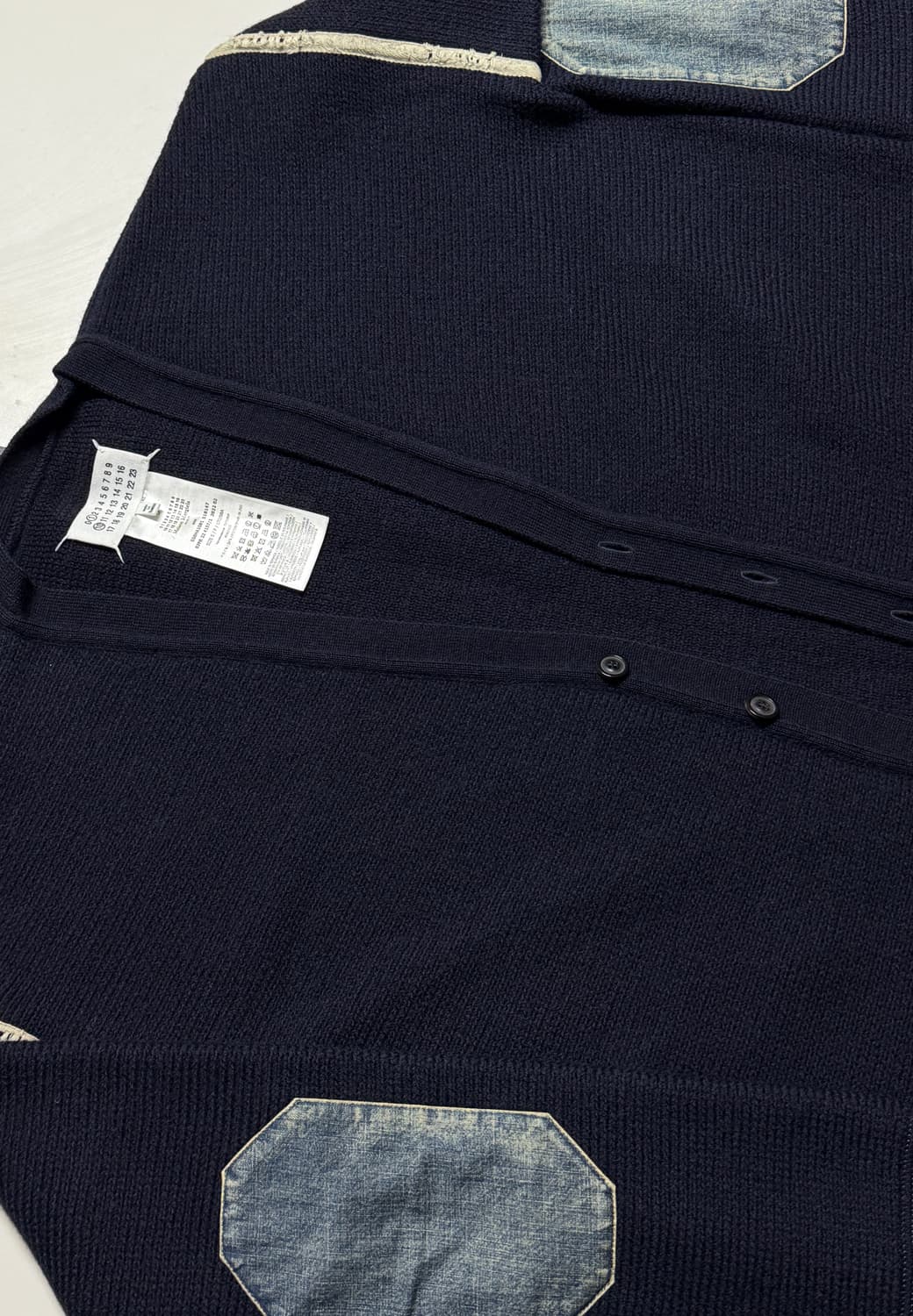 마르지엘라 엘보 패치 가디건 상품이미지2