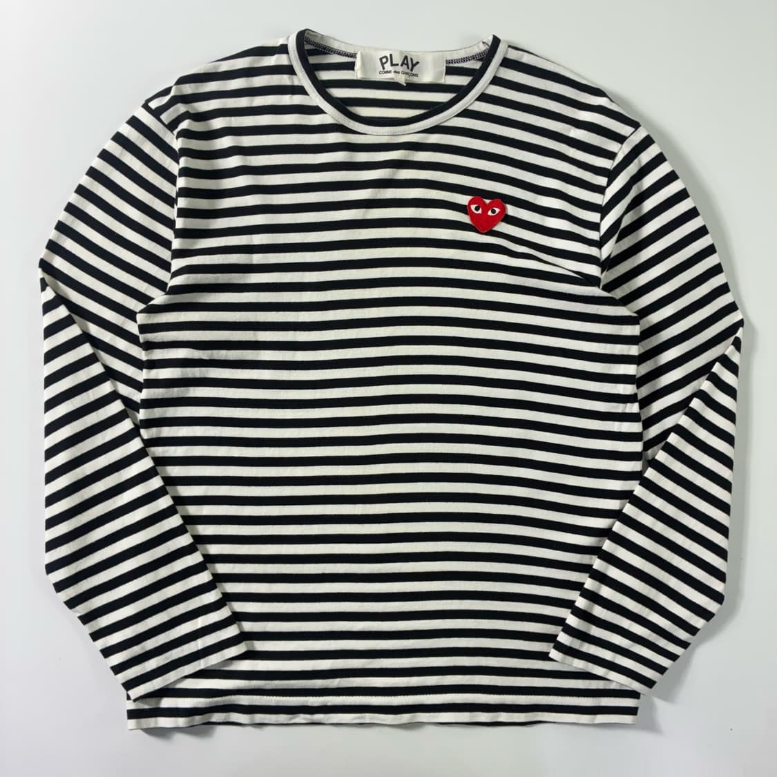 Comme des garsons  꼼데가르송 하트와펜 스트라이프 티셔츠  상품이미지1