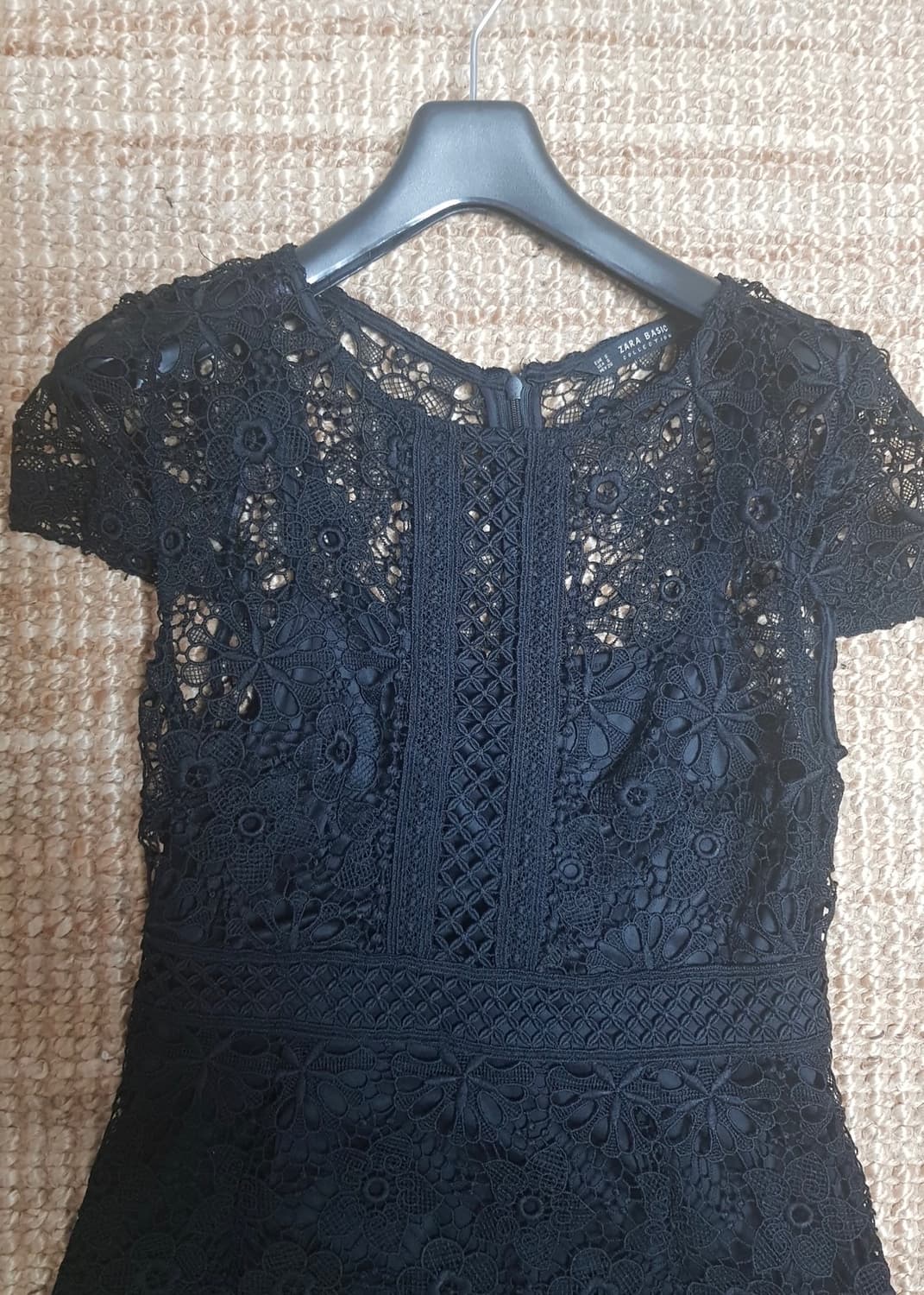 자라 엠브로이더리 레이스 블랙 원피스 / 셀프포트레이트 산드로 마쥬 베르 상품이미지5