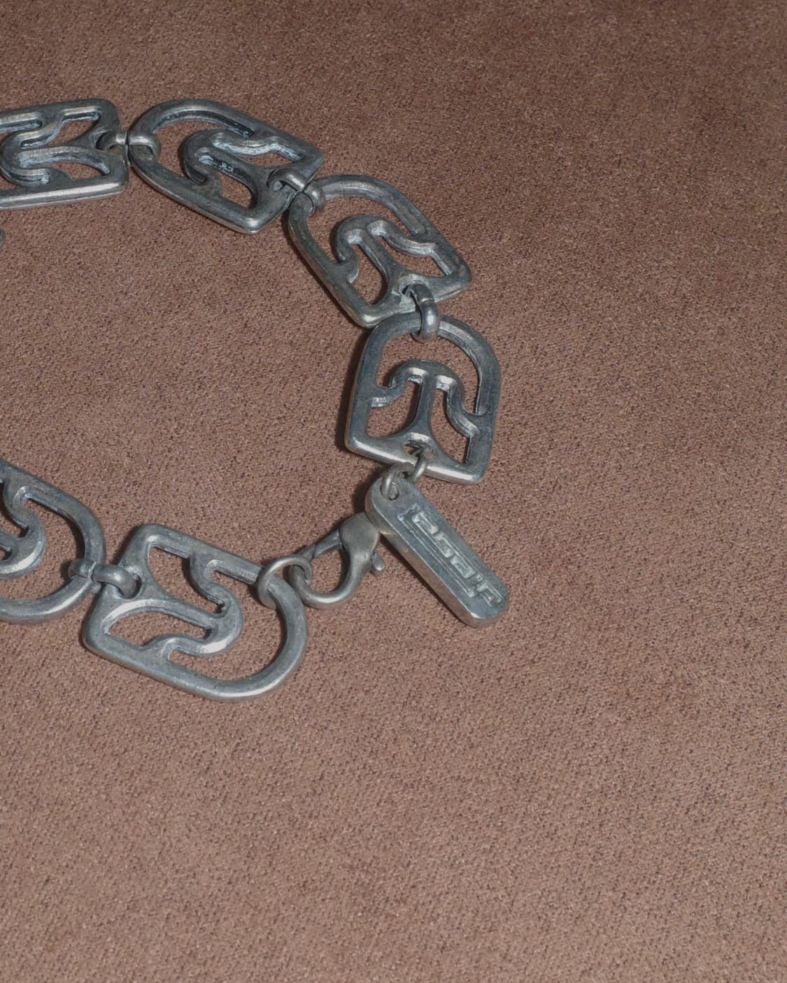 디젤 빈티지 체인 플레이트 팔찌 상품이미지3